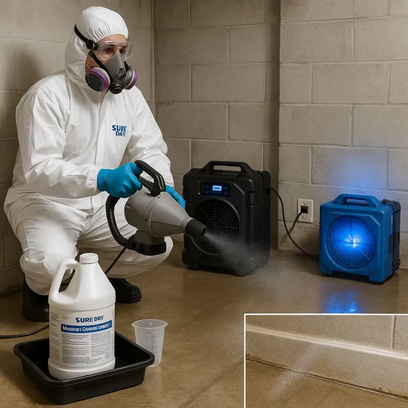 Sanitization and Odor Removal process in South Dennis, MA
