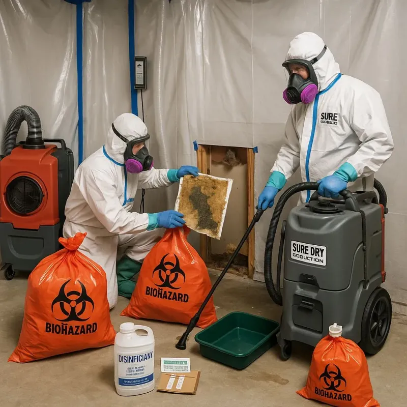 Contaminated Water Handling Protocols process in South Dennis, MA